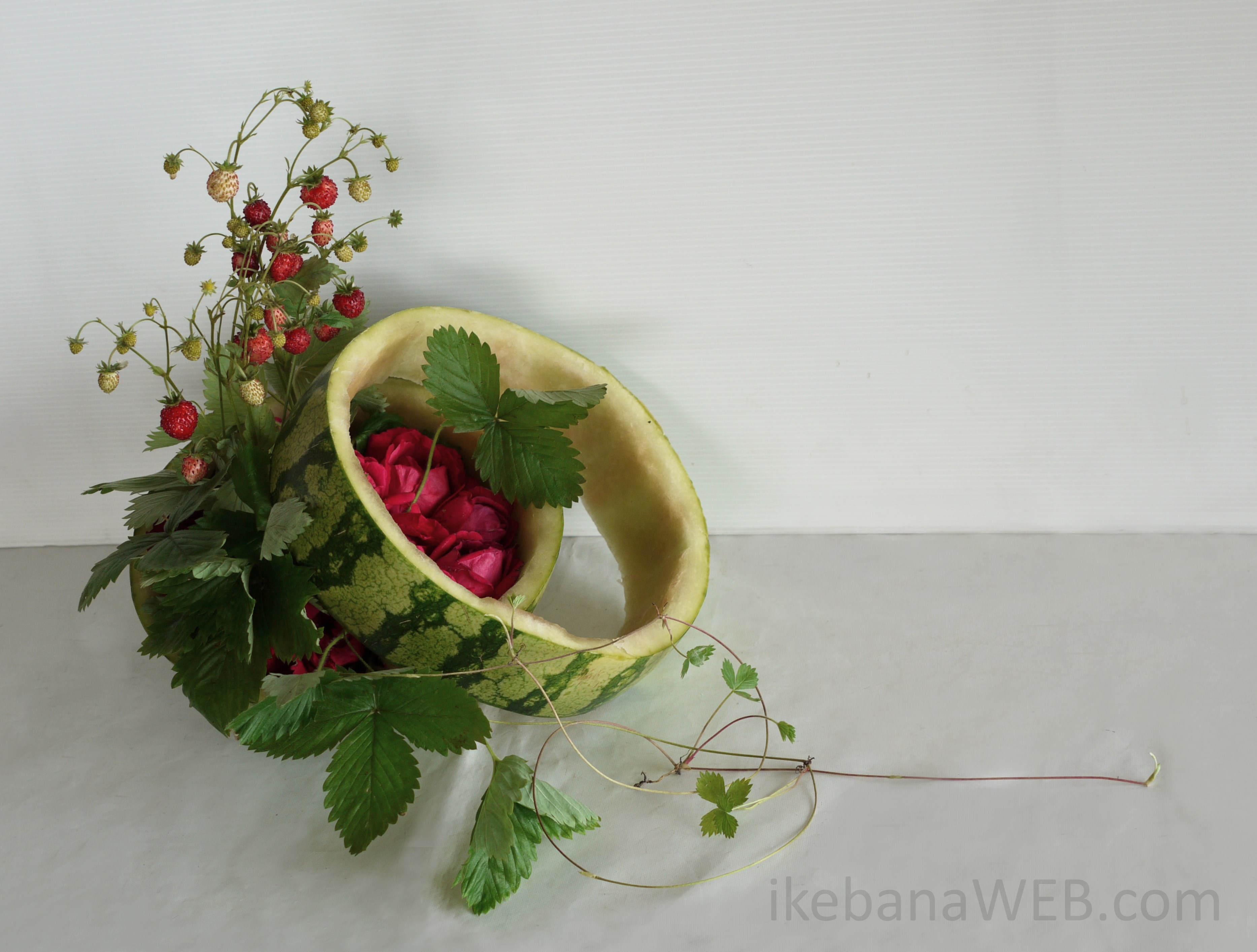 Morimono - Use Of Fruits And Vegetables In Japanese Flower Arrangements ...